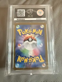 Pikachu Art Rare #173 JPN Pokemon Card 151 sv2a Japanese Slab ACE 9 - Image 2