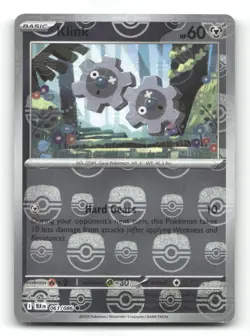Klink (Master Ball Pattern) 061/086- SV: Black Bolt - Pokemon Card NM/M - Image 1