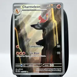 Charmeleon 169/165 Pokemon Card TCG Scarlet Violet-151 Holo Illustration Rare LP - Image 1