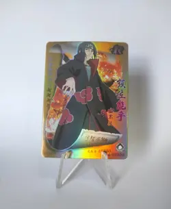 Naruto Shippuden CARD TCG - Itachi - Rare - HOLO MINT FOIL - Serie Perla - ANIME - Image 2