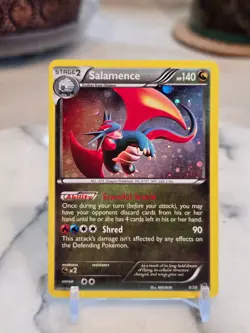 Pokemon TCG Salamence - (Cosmos Holo) 8/20 Blister Exclusives Holo MP - Image 1