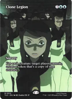 Clone Legion #12 Avatar: The Last Airbender Borderless Regular Mythic - Image 1