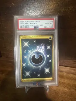 PSA 10 Lot Gold Energy SWSH Pokemon TCG Secret Rare Evolving Skies Fusion Strike - Image 2