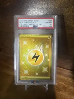 PSA 10 Lot Gold Energy SWSH Pokemon TCG Secret Rare Evolving Skies Fusion Strike - Image 4