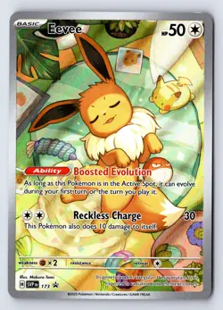 Eevee 173 Holo Promo Scarlet & Violet Promo Pokemon Near Mint - Image 1