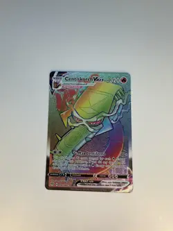 NM Pokemon CENTISKORCH VMAX Rainbow Darkness Ablaze Holo Card 191/189 - Image 1