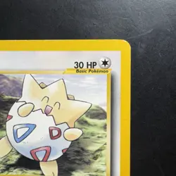Pokemon Vintage WoTC Black Star Promo Togepi #30 Wizards Of The Coast 2001 - Image 3