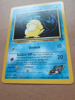 Sabrina's Psyduck - 99/132 - Common WOTC TCG—Gym Challenge Set Pokemon Card - Image 5