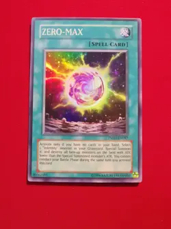 Yu-gi-oh ZERO-MAX TSHD-EN047 Super Rare NM - Image 1