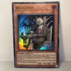 Wightmare DUOV-EN065 - Ultra Rare - 1st Edition NM Yugioh TCG - Image 1