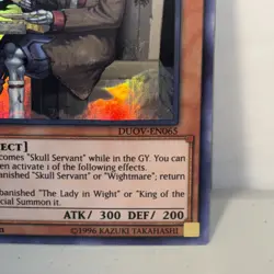 Wightmare DUOV-EN065 - Ultra Rare - 1st Edition NM Yugioh TCG - Image 4
