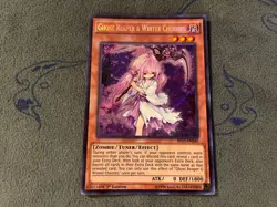 Yu-Gi-Oh! Ghost Reaper & Winter Cherries SHVI-EN040 Secret Rare 1st Edition NM - Image 1