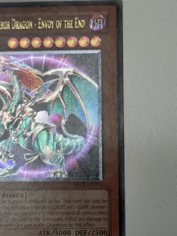 Chaos Emperor Dragon - Envoy of the End (UTR) DPKB-EN016 Ultimate 1st Edition #1 - Image 3