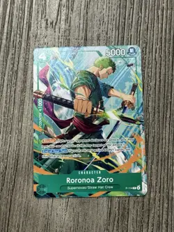 Roronoa Zoro P-114 One Piece Promo Card - Image 1