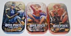 Sealed One Piece Vol.2 Mini Tins Set 3 English Sealed-Monkey D Luffy/Sabo/Ace - Image 1