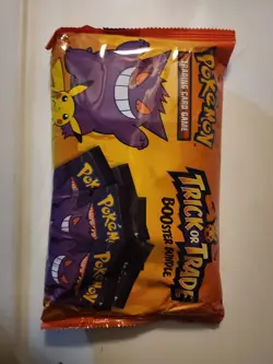 Pokemon TCG Trick or Trade BOOster Pack Bundle 40 Packs Halloween Cards Sealed 820650850783 - Image 1
