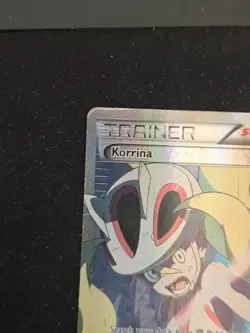 Pokemon TCG Korrina 111/111 XY Furious Fists Ultra Rare Full Art Holo Card - Image 3