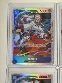 Yamato OP13-054 Carrying On His Will 4 Foil Card Play Set Lot One Piece - Image 2