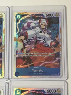 Yamato OP13-054 Carrying On His Will 4 Foil Card Play Set Lot One Piece - Image 3
