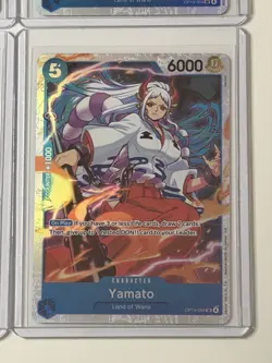 Yamato OP13-054 Carrying On His Will 4 Foil Card Play Set Lot One Piece - Image 5