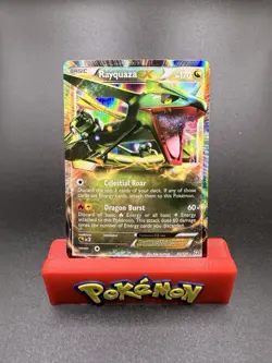Rayquaza EX 85/124 - Dragons Exalted 2012 - NM Pokemon Card TCG-c - Image 1
