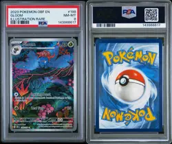 Pokemon TCG Gloom Illustration Rare Card Obsidian Flames 198/197 - Image 1