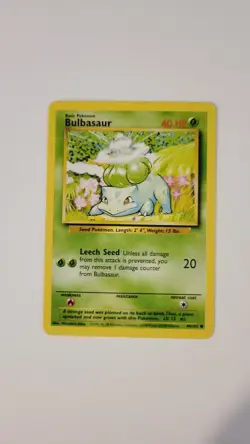 Bulbasaur 044/102 - Base Set Pokemon Card - Image 1