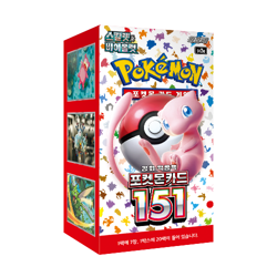 Pokemon Card 151 Scarlet & Violet SV2A NEW SEALED Korean Booster Box (x20 Packs) - Image 2