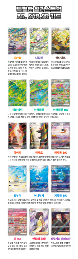 Pokemon Card 151 Scarlet & Violet SV2A NEW SEALED Korean Booster Box (x20 Packs) - Image 5