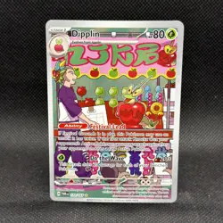Pokemon TCG Dipplin Scarlet & Violet Twilight Masquerade Holo Card 170/167 - Image 1