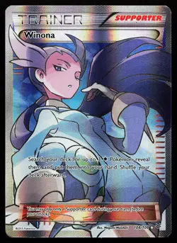 Winona 108/108 Holo Full Art XY Roaring Skies Pokemon Card - Image 1
