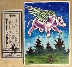 MTG ARTIST PROOF MTG Argothian Treefolk AP Sketch Art Amy WEBER - Image 1