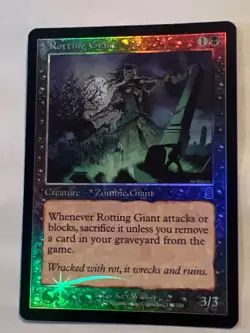 MTG - Rotting Giant - Odyssey - Foil - LP - Magic the Gathering - Image 1