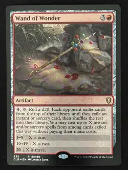 1x MTG Wand of Wonder (Foil) - Unique and Miscellaneous Promo (UMP) #935 - Image 1