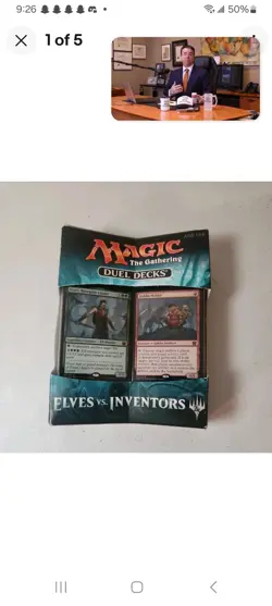 Darksteel Citadel Duel Deck MTG Elves vs Inventors, Near Mint Condition - Image 1