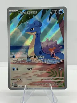 2025 Pokemon Destined Rivals Misty's Lapras #194/182 - Image 1