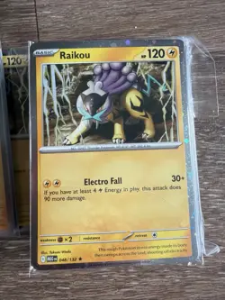 BULK 115 ! RAIKOU COSMOS HOLO PROMO MEGA EVOLUTION 048/132 POKEMON TCG PSA 151 - Image 4