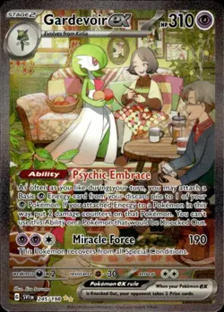 Pokemon Gardevoir ex 245/198 Scarlet & Violet Special Illustration Rare NM - Image 1
