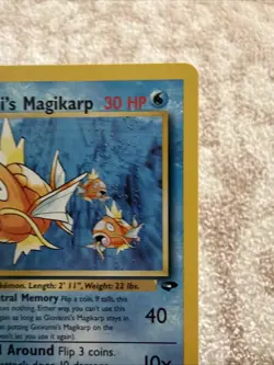 GIOVANNI'S MAGIKARP 73/132 COMMON GYM CHALLENGE POKEMON 1ST EDITION NM - Image 3