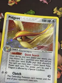 Pidgeot 10/112 FireRed & LeafGreen Holo Rare Pokemon - Image 3
