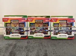 Pokemon TCG - First Partner Illustration Collection Series 1 SEALED x3 - Image 1
