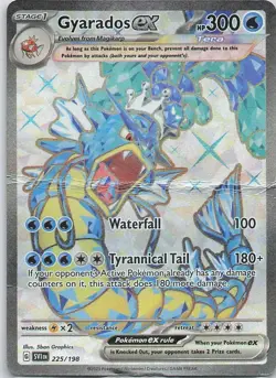 Gyarados ex 225/198 Ultra Rare Scarlet & Violet Base Pokemon TCG - Image 1