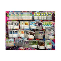 Pokemon TCG Playable Trainer Lot of 65 - Lillie's Determination Hilda Pokepad + - Image 1