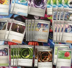 Pokemon TCG Playable Trainer Lot of 65 - Lillie's Determination Hilda Pokepad + - Image 4