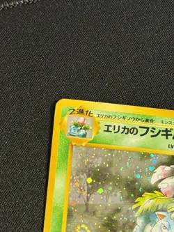Erika's Venusaur NO. 003 Holo Rare Gym Challenge Pokemon Japanese SWIRL - Image 2
