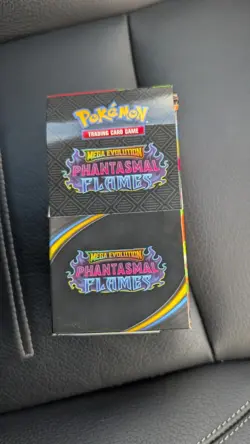 Pokemon TCG Phantasmal Flames Half Booster Box UNSEALED 18 packs - Image 1