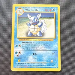 Pokemon TCG Wartortle Base Set Unlimited Uncommon Regular English 42/102 1999 - Image 3
