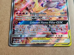 Pokemon TCG Charizard & Braixen GX TAG TEAM Full Art Holo SM230 English - Image 4