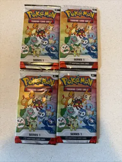 2026 POKEMON TCG 30TH ANNIVERSARY FIRST PARTNER SERIES 1 SEALED 4 PACKs - Image 1