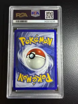 1999 Pokemon Base Set Ninetales Shadowless Holo PSA 7 - Image 2